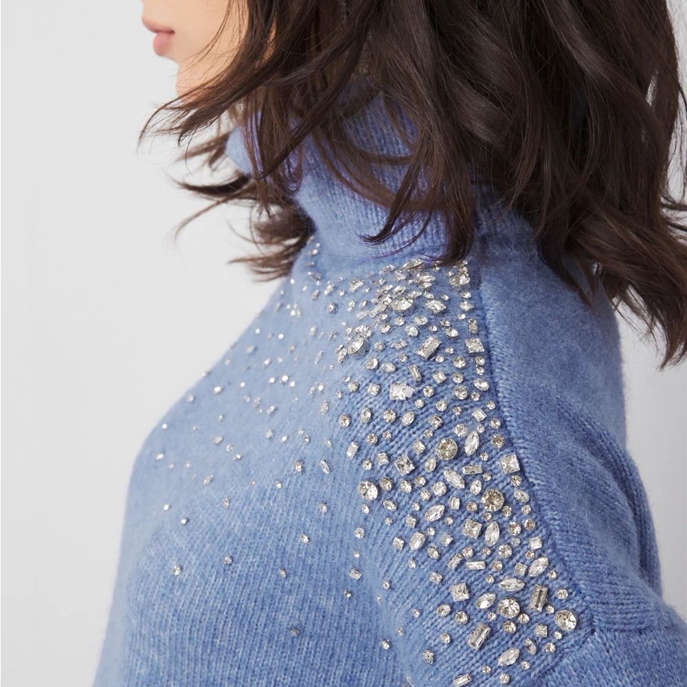 Embellished Turtleneck Sweater - Picture 3 of 5